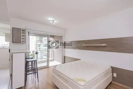 Apartamento com 1 Quarto para alugar, 36m² no Cidade Monções, São Paulo