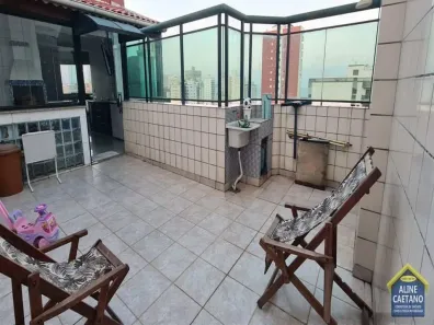 Cobertura com 3 Quartos à venda, 176m² no Ocian, Praia Grande