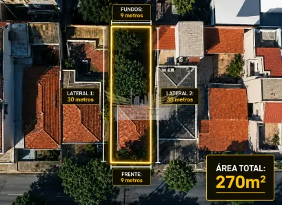 Lote/Terreno à venda, 200m² no Vila Scarpelli, Santo André