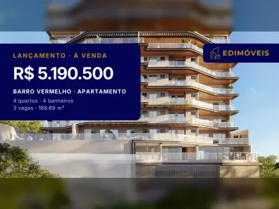 Apartamento com 4 Quartos à venda, 168m² no Barro Vermelho, Vitória