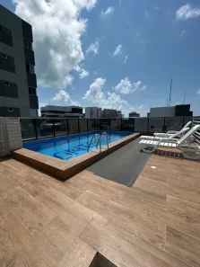 Apartamento com 1 Quarto para alugar, 43m² no Jatiúca, Maceió