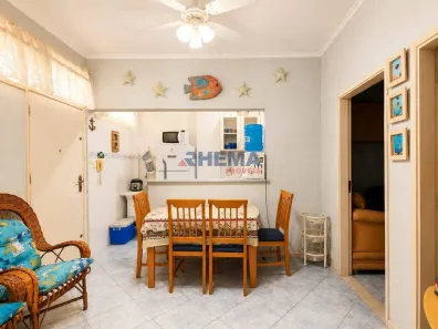 Apartamento com 2 Quartos à venda, 48m² no José Menino, Santos
