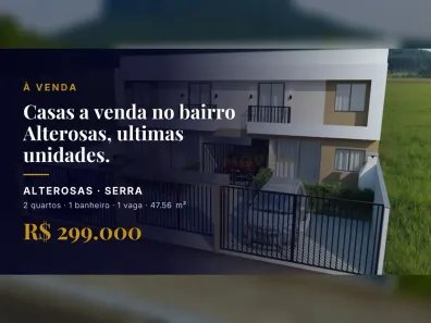 Casa com 2 Quartos à venda, 47m² no Alterosas, Serra