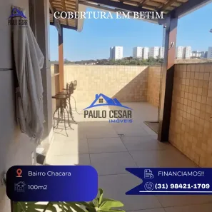 Cobertura com 3 Quartos à venda, 100m² no Chácara, Betim