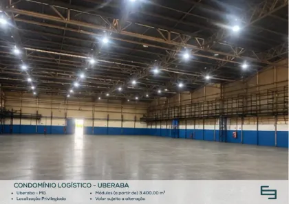 Galpão/Depósito/Armazém para alugar, 3400m² no Jardim Santa Clara, Uberaba