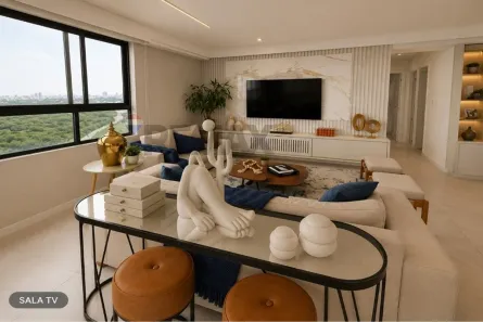 Apartamento com 4 Quartos à venda, 218m² no Cabo Branco, João Pessoa
