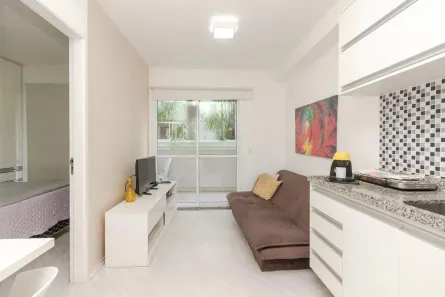 Apartamento com 1 Quarto à venda, 38m² no Santo Amaro, São Paulo