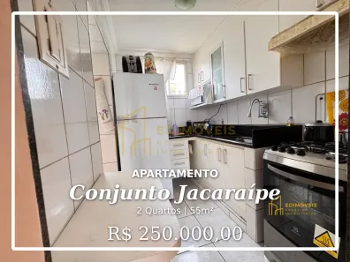 Apartamento com 2 Quartos à venda, 55m² no Conjunto Jacaraípe, Serra