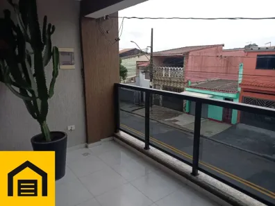 Sobrado com 3 Quartos à venda, 82m² no Jardim Primavera, Mauá