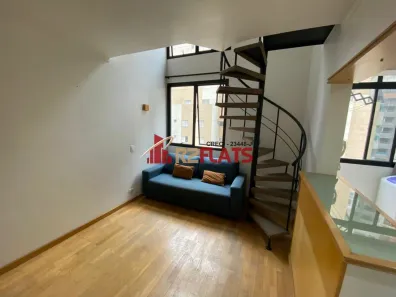 Flat com 1 Quarto para alugar, 44m² no Vila Olímpia, São Paulo
