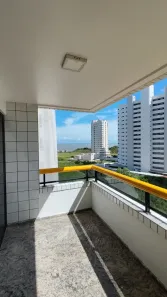 Apartamento com 3 Quartos para alugar, 120m² no Calhau, São Luís