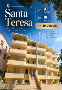 Apartamento com 3 Quartos à venda, 125m² no Santa Teresa, Rio de Janeiro