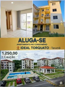 Apartamento com 2 Quartos para alugar, 45m² no Tarumã-Açu, Manaus