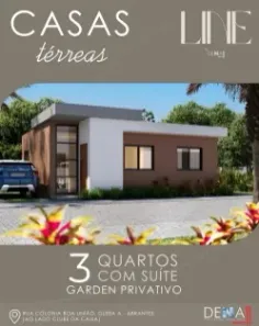 Casa de Condomínio com 3 Quartos à venda, 81m² no Boa União (Abrantes), Camaçari