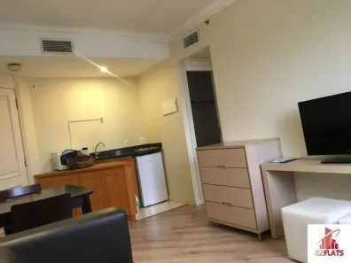 Flat com 1 Quarto para alugar, 33m² no Vila Olímpia, São Paulo