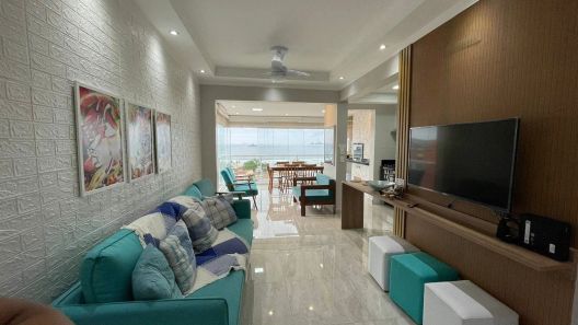 Apartamento com 2 Quartos à venda, 77m² no Loteamento João Batista Julião, Guarujá