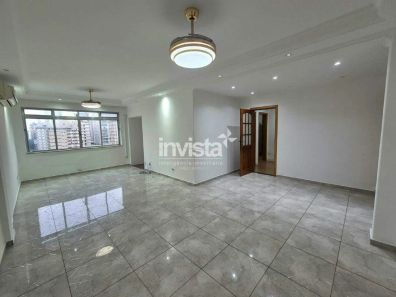 Apartamento com 3 Quartos à venda, 147m² no Gonzaga, Santos