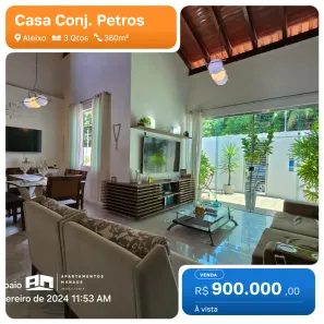 Sobrado com 3 Quartos à venda, 292m² no Aleixo, Manaus
