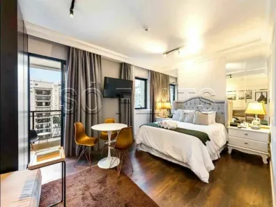 Flat com 1 Quarto para alugar, 32m² no Higienópolis, São Paulo