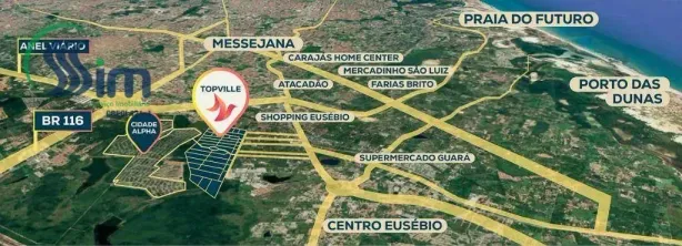 Lote/Terreno à venda, 150m² no Coité, Eusébio