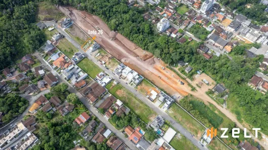 Lote/Terreno à venda, 332m² no Velha, Blumenau