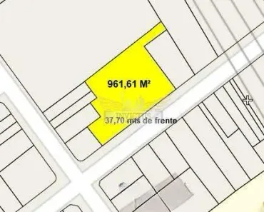 Lote/Terreno à venda, 961m² no Rudge Ramos, São Bernardo do Campo