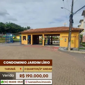 Apartamento com 3 Quartos à venda, 43m² no Tarumã-Açu, Manaus
