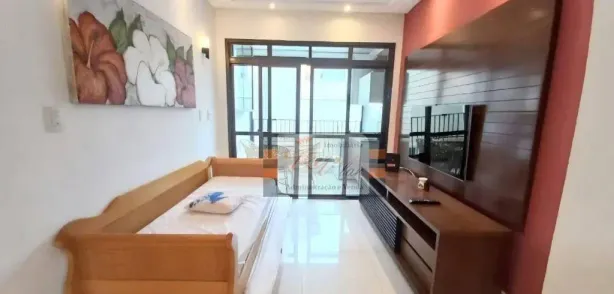 Apartamento com 2 Quartos para alugar, 86m² no Jardim Las Palmas, Guarujá