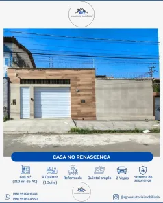 Casa com 4 Quartos à venda, 210m² no Renascença, São Luís