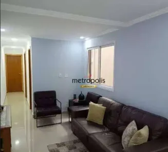 Apartamento com 2 Quartos à venda, 62m² no Vila Falchi, Mauá