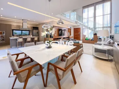 Casa de Condomínio com 3 Quartos à venda, 356m² no Jardim Residencial Dona Lucilla, Indaiatuba