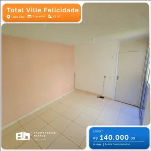 Apartamento com 2 Quartos à venda, 42m² no Lago Azul, Manaus