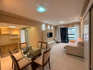 Apartamento com 2 Quartos para alugar, 84m² no Alphaville I, Salvador