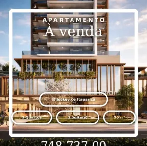 Apartamento com 2 Quartos à venda, 56m² no Jockey de Itaparica, Vila Velha
