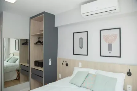 Kitnet com 1 Quarto à venda, 24m² no Brooklin Paulista, São Paulo