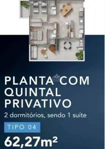 Apartamento com 2 Quartos à venda, 63m² no Ribeirânia, Ribeirão Preto
