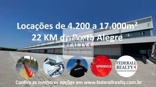 Galpão/Depósito/Armazém para alugar, 4829m² no São Luis, Canoas