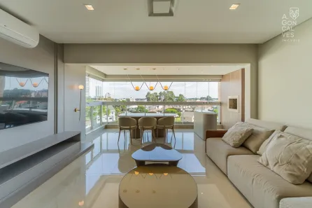 Apartamento com 3 Quartos para alugar, 130m² no Mossunguê, Curitiba
