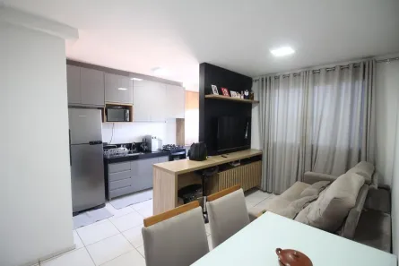 Apartamento com 2 Quartos à venda, 46m² no Jardim Riacho das Pedras, Contagem