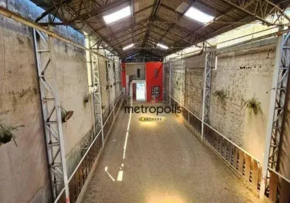 Galpão/Depósito/Armazém à venda, 455m² no Campestre, Santo André