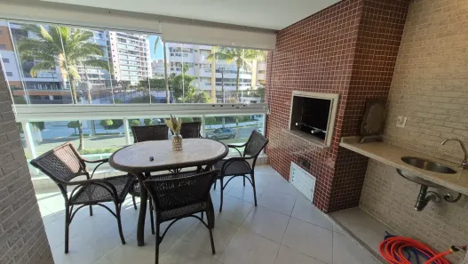 Apartamento com 4 Quartos para alugar, 137m² no Riviera, Bertioga