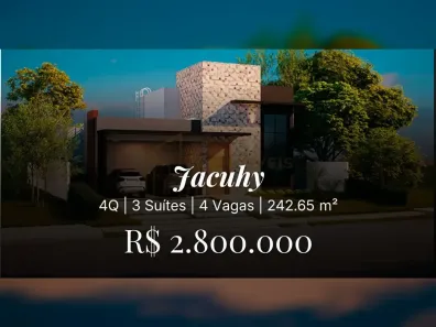Casa com 4 Quartos à venda, 242m² no Jacuhy, Serra