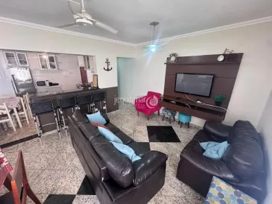 Apartamento com 3 Quartos para alugar, 102m² no Enseada, Guarujá