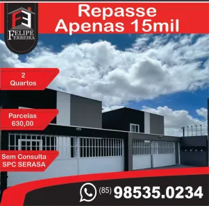 Apartamento com 2 Quartos à venda, 50m² no Jabuti, Itaitinga