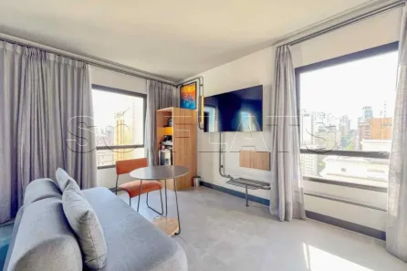 Flat com 1 Quarto à venda, 30m² no Jardim Paulista, São Paulo