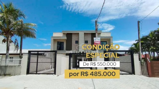 Casa de Condomínio com 3 Quartos à venda, 91m² no Guaratuba, Guaratuba