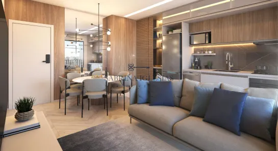 Apartamento com 3 Quartos à venda, 71m² no Alto da Rua XV, Curitiba