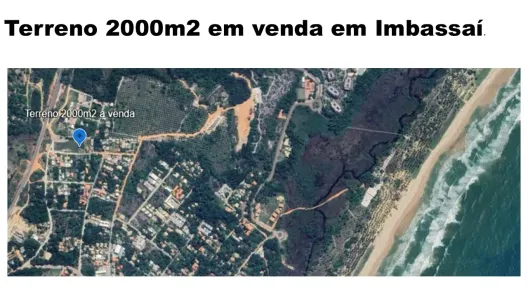 Lote/Terreno à venda, 2000m² no Imbassaí, Mata de São João