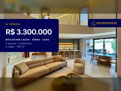 Casa com 4 Quartos à venda, 280m² no Boulevard Lagoa, Serra