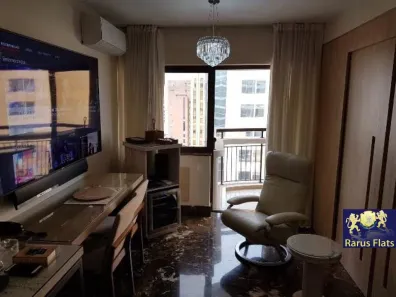 Flat com 1 Quarto para alugar, 36m² no Itaim Bibi, São Paulo